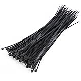 Zip Ties – TOOGOO ( R ) 100 xシンブラックケーブルTidy Ties Zip Tiesコードストラップラップ200 mm x 3 mm
