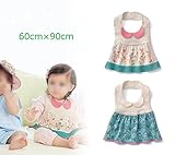 よだれかけ ベビー スタイ 女の子 (2点セット)