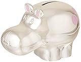 Reed & BartonジャングルパレードシルバープレートHippo Coin Bank