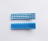 Baby Deer Clips　ヘアクリップ for ベビー　Newシンプルクリップ２個セット（ターコイズ）