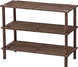 マルチフリー＆シューズラック 3段 ブラウン ZSJ05064-B