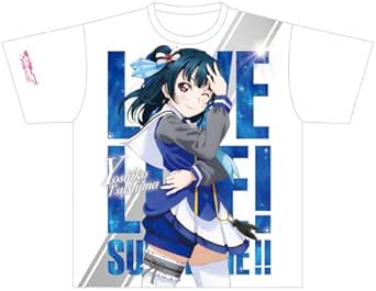 ラブライブ サンシャイン 津島善子 フルグラフィックtシャツ 未来の僕らは知ってるよ フリーサイズ アニメ 萌えグッズ 通販 Amazon