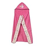 Just Born Sea Brights Starfish Hooded Bath Wrap, Pink by Just Born