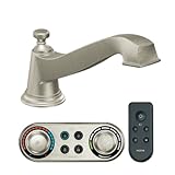 Moen ts9221 Roman Tub Faucetトリムwith ioDIGITALテクノロジーからThe Rothbury Co、 TS9221BN 1