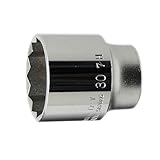 FLAG(フラッグ) 1/2"(12.7mm) スタンダードソケット 30mm 永久保証 STRAIGHT/10-35302
