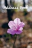 Address Book.: (Flower Edition Vol. B01)Glossy and Soft Cover, Large Print, Font, 6" X 9" for Contacts, Addresses, Phone Numbers, Emails, Birthday and More.
