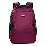 Mshine 軽量マザーズバッグ 保温・保冷バッグ 多機能ママリュック 大容量マザーズリュック４色 (パープル)