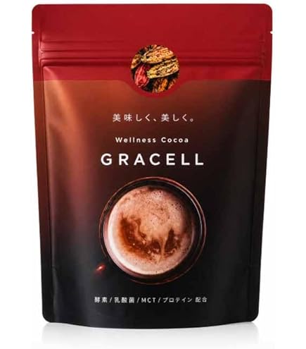 GRACELL グレイセル ココア ダイエット 酵素 置き換え 乳酸菌 100g