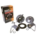 hubbell-bell wall-mount 2-lightアウトドアSliver投光照明キット Gray 5841-5 1