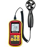 産業用発電、気象観測、ポータブル工業用赤色に適した高精度デジタル風速計0〜45M/S液晶ディスプレイ