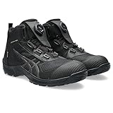 [アシックスワーキング] 安全靴 作業靴 ウィンジョブ CP604 G-TX 001:ブラック×ガンメタル 28.0 cm
