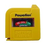 OUNONA ミニバッテリーテスターユニバーサルバッテリーチェッカー電圧メーター9V 1.5VCD AA AAA使い捨て充電式バッテリーボタンセル