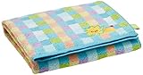 日繊商工 monumonu cute モヌモザイク バスタオル ライオン(ブルー) MNC-15001