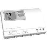 ICM Controls SC2211L Simple Comfort Non-Programmable Thermostat with Backlit Display for 3-Stage Hea