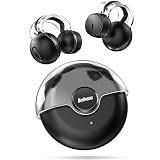 イヤホン bluetooth 【2024超軽量・ イヤーカフ イヤホン 】 骨伝導イヤホン 軽量 43H長時間再生 ワイヤレスイヤホン iphone マイク付き AAC/SBC完全対応 ブルートゥース 耳を塞がないイヤホン イヤホン ワイヤレス EDR搭載 こつでんどう 通話 耳掛け コードレス オープンイヤー ハンズフリー type-c 充電 低遅延 片耳 両耳 左右分離型 日本語説明書