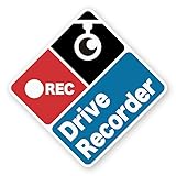 MKE 耐水 ドラレコ 録画 カーステッカー REC 日本製 かわいい (サイコロ/マグネット)