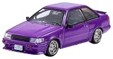 DIECASTTEAM 1/64 トヨタ カローラ LEVIN RHD パープル 完成品