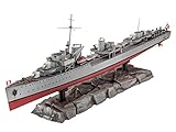 ドイツレベル 1/350 ドイツ海軍 駆逐艦 Type1936年 プラモデル 05141