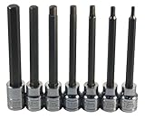 ATD Tools ATD-13787 7 Pc. Xl Sae Hex Bit Socket Set
