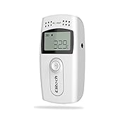 OBEST 温度データーロガー 8000ポイント 温度記録計 ホワイト簡単に温度を記録し、解析できるデータロガー