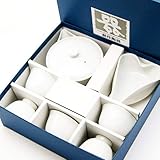 玉露用 宝瓶 ・ 湯冷まし ・ 茶碗セット 白磁 茶器