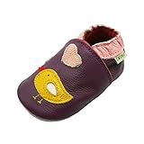 Sayoyoベビーツリー鳥ソフトソールレザー乳児幼児Prewalker靴 US サイズ: 18-24 Months/7.5-8.5 M US Toddler カラー: パープル