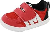 (イフミー) IFME 22-6708 子供 キッズ ベビー ローカット スニーカー (11.5cm, レッド)
