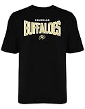 NCAAコロラドBuffaloesメンズEverlasting Tee、Large、ブラック