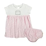 Burt's Bees Baby DRESS ベビー・ガールズ カラー: ピンク