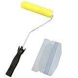 【壁 左官 マスチック DIY】ウォール・デ・ジェラテリア 用 ローラー＆仕上げヘラ・スム～ディ 専用ローラー＆へら (B848-SET-S1)