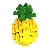 LOZプラスチックビルディングブロックNanoblockロットミニブロックおもちゃフルーツパイナップル