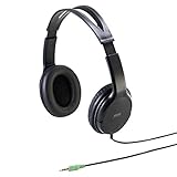 サンワサプライ マルチメディアヘッドホン 40mm口径大型イヤーパッド 3.5mmステレオミニプラグ MM-HP210