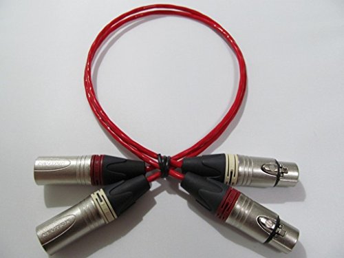 全新belden Belden 760 Xlr電纜 Neutrik 銀色插頭2個電纜每套組 0 5m Pchomeusa 海外代購