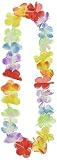 Mega Silk Lei Flower Assortment for Tropical Hawaiian Luau Party Favors (50 Count)