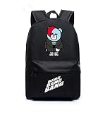 BIGBANG MADE VIP 韓流グッズ ビッグバン GD TOP SOL VI D-LITE ファッション 可愛 バッグ リュックサック (ブラック(GD))