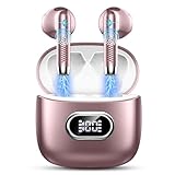 イヤホン bluetooth ワイヤレスイヤホン 【2025年爆売れモデル】 ブルートゥース イヤホン 42時間の再生時間 Bluetooth 5.3 自動ペアリング IPX7防水 ENC降噪 Hi-Fi音質 ぶるーとゅーすイヤホ ン マイク付き ハンズフリー通話 Type-C急速充電 LEDディスプレイ表示 小型/軽量 iPhone/Android/Pad適用 スポーツ/WEB会議/通勤/通学
