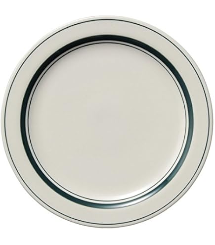 Amazon.co.jp: 業務用食器 スノートン グリーン ディナー皿 10