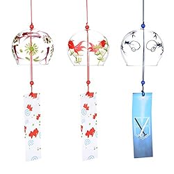 ガラス風鈴 三個セット 金魚 江戸風鈴 夏の風物詩