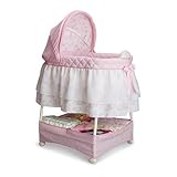 Delta Childrens Disney Gliding Bassinet Pink Princess by Delta [並行輸入品]