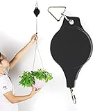 Trillycoler 引き込み式植物ポット フック プル ダウン ハンガー ツール