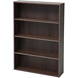 山善(YAMAZEN) 文庫本収納ラック 本棚 ウォルナット 幅60×奥行17×高さ89cm CMCR-9060(WL)