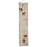 Oskar&Ellen (オスカー&エレン社)布製身長計 ハイチャート フォレストアニマル【OE8017】