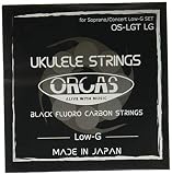 オルカス 【ORCAS】 ウクレレ弦 セット ソプラノ コンサート用 (ライトゲージ Low-G)OS-LGT LG