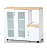 キッチンカウンター　キャスター付き収納　（組立）　ＦＪｆｊ09060306040ｊｆ