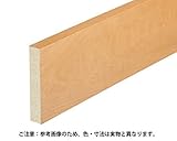 玄関巾木　スタンダードタイプ ミディアムウォールナット 30×150×1950mm 1本 WHG-MWS