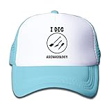 子供 メッシュキャップ 通気性 今季最新 ダンスの帽子 メッシュハット 考古学 折り畳み 帽子 カジュアル ストーリート系ライトブルー プリント付き 無地