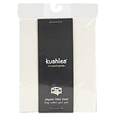Kushies Percale Fitted Play Pen Sheet, Ecru by Kushies