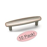 Amerock BP27005-WNC Weathered Nickel Copper Cabinet Hardware Handle Pull - 3" Hole Centers - 10 Pack