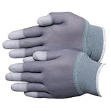 SJ:精密作業手袋(指先コーティング) 型式:PU-TOP-G-L