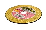 ナニワ 切断砥石ステン用ゴールド Z-1-1P 外径106×厚み2.4×穴径15mm